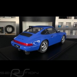 Porsche 911 Carrera RS 3.6  type 964 1994 Maritime Blue 1/8 Minichamps 800657000
