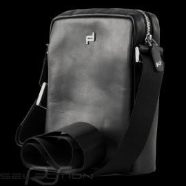 Porsche Design bag Urban Courier XSVZ Shoulder bag Black Leather 4090002756