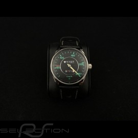 Porsche 911 250 km/h speedometer Watch chrome case / black dial / green numbers