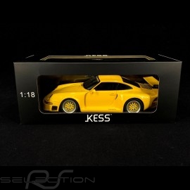 Porsche 911 GT1 Almeras Type 993 Gelb 1/18 KESS KE18004B