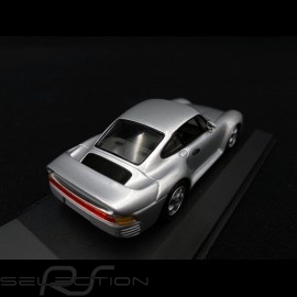 Porsche 959 1987 Silver grey metallic 1/43 Minichamps 400062520