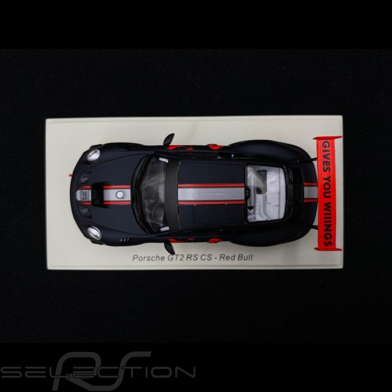 Porsche 911 GT2 RS Club Sport 2019 typ 991 Red Bull 1/43 Spark 