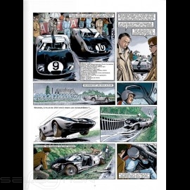 Book Comic 24h du Mans - 1964-1967 - Le duel Ferrari-Ford - french