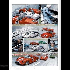 Book Comic 24h du Mans - 1964-1967 - Le duel Ferrari-Ford - french