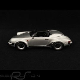 Porsche 911 Speedster 1989 silver 1/18 KK Scale KKDC180453