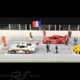 Diorama figurines set Le Mans 2018 1/43 Spark 43AC014