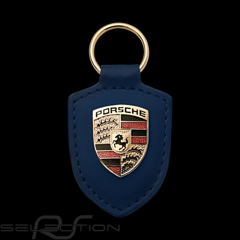 Porsche Schlüsselanhänger Wappen blau WAP0500950E - Elfershop