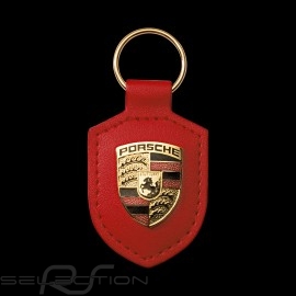 Porsche crest keyring red Porsche WAP0500920E