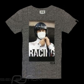 Steve McQueen T-shirt Racing Le Mans Dark grey - Men