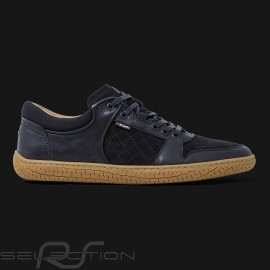 Sneaker Sport Fahrschuh 24h Le Mans Schwarz Leder - Herren