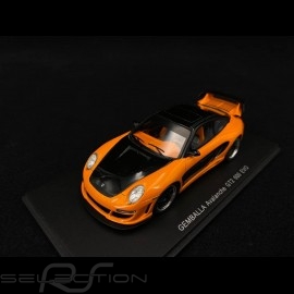 Porsche Gemballa Avalanche GT2 600 EVO 2008 orange und schwarz 1/43 Spark S0718