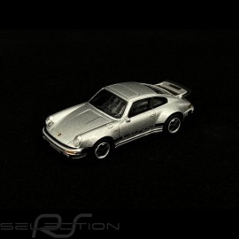 Porsche 911 Turbo type 930 silber metallic 1/64 Schuco 452022400