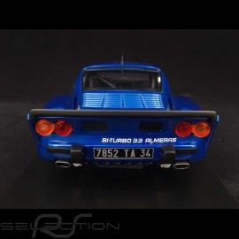 Porsche 911 Biturbo type 930 3.3 Almeras 1993 blau metallic 1/18 KESS KE18005A