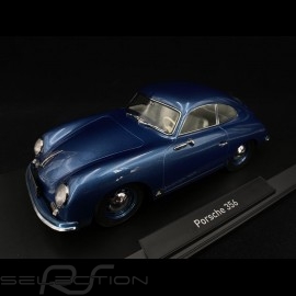Porsche 356 pré-A 1500 Coupé 1954 Aetna blue 1/18 Norev 187450