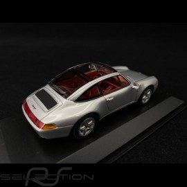 Porsche 911 Targa type 993 1995 silver 1/43 Minichamps WAP020SET06