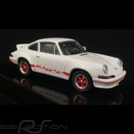 Porsche 911 Carrera RS 2.7 1973 white / red 1/43 IXO CLC321N