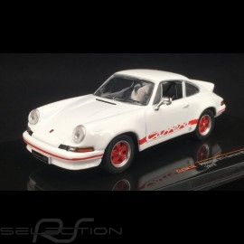 Porsche 911 Carrera RS 2.7 1973 white / red 1/43 IXO CLC321N