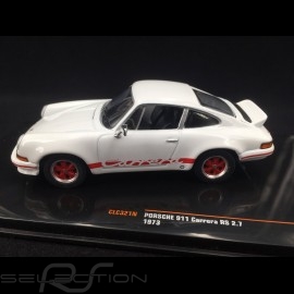 Porsche 911 Carrera RS 2.7 1973 white / red 1/43 IXO CLC321N