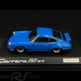 Porsche 911 2,7 Carrera RS 1973 blue 1/43 Minichamps WAP020142H