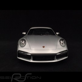 Porsche 911 Turbo S type 992 GT Silber Grau Metallic 2020 1/18 Minichamps WAP02117A0L001