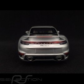 Porsche 911 Turbo S type 992 GT Silber Grau Metallic 2020 1/18 Minichamps WAP02117A0L001