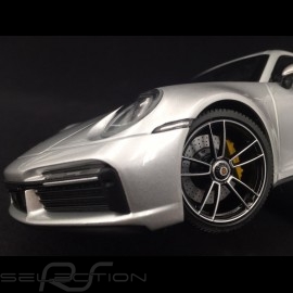 Porsche 911 Turbo S type 992 GT Silber Grau Metallic 2020 1/18 Minichamps WAP02117A0L001