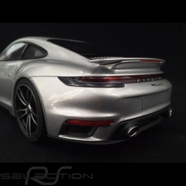 Porsche 911 Turbo S type 992 GT Silber Grau Metallic 2020 1/18 Minichamps WAP02117A0L001