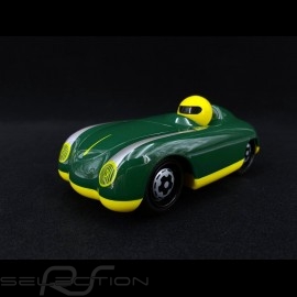 Vintage Spyder Hölzerner Rennwagen für Kinder Grün Schuco 450987500