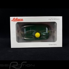 Vintage Spyder Hölzerner Rennwagen für Kinder Grün Schuco 450987500