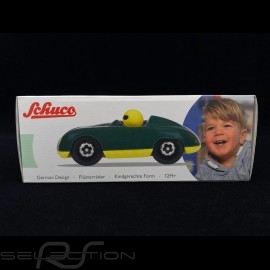 Vintage Spyder wooden racing car for children Green Schuco 450987500