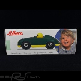 Vintage Spyder Hölzerner Rennwagen für Kinder Grün Schuco 450987500