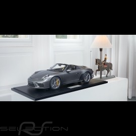 Vorbestellung Porsche 911 Speedster type 991 2019 Achatgrau 1/8 Minichamps 800655000