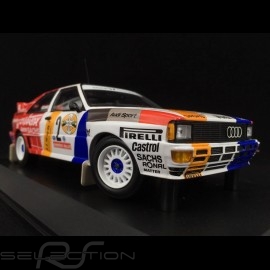 Audi Quattro A2 Schmidt Motorsport n° 2 Winner Hunsrück Rallye 1984 1/18 Minichamps 155841102
