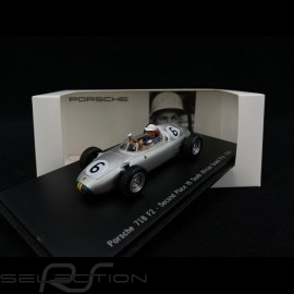 Porsche 718 F2 n° 6 GP Afrique 1960 1/43 Spark MAP02021313