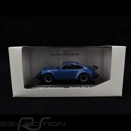 Porsche 911 Turbo 3.0 " 40 jahre Turbo " blau 1/43 Welly MAP01993014