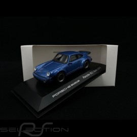 Porsche 911 Turbo 3.0 " 40 jahre Turbo " blau 1/43 Welly MAP01993014