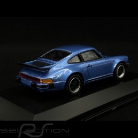 Porsche 911 Turbo 3.0 " 40 jahre Turbo " blau 1/43 Welly MAP01993014