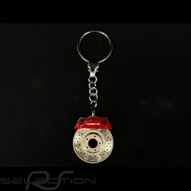 Porsche brake disc keyring red MAP04506412