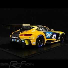 Mercedes Benz AMG GT3 Black Falcon n° 4 24H Nürburgring 2018 1/18 Spark 18SG028