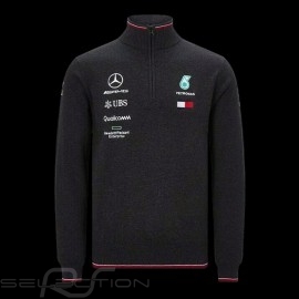 Tommy Hilfiger Strickpullover Mercedes-AMG Petronas Schwarz 141191036150 - Herren