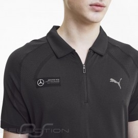 Mercedes-AMG Petronas Poloshirt Puma 37.5 Technology Schwarz - men