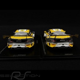 Duo Posche 911 GT3 R typ 991 n° 98 & n° 99 FIA GT World Cup Macau 2019 1/43 Spark SA210 SA211