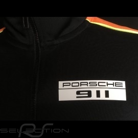 Porsche 911 Jacket by Puma Softshell Tracksuit Black / Orange - Men