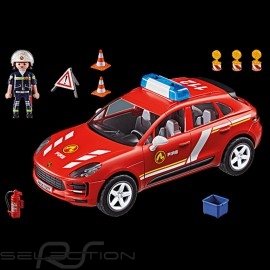 Porsche Macan S Feuerwehrmann mit Figur Playmobil WAP0401100MPMF