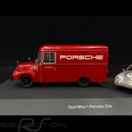 Duo Opel Blitz 1.75t Porsche Renndienst & Porsche 356 n° 110 1/43 Schuco 450309200