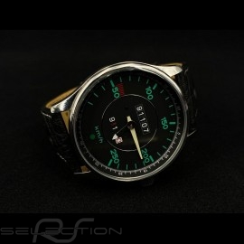Uhr Porsche 911 Tachometer chrom Gehause / schwarz Wahl
