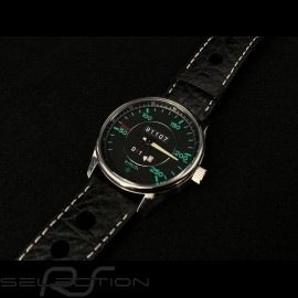 Watch 911 Classic  speedometer chrome case / black dial