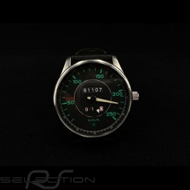 Watch 911 Classic  speedometer chrome case / black dial