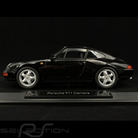 Porsche 911 typ 993 Carrera Coupé 1993 schwarz 1/18 Norev 187590