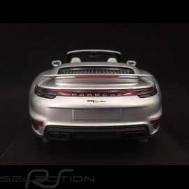 Porsche 911 Turbo S Cabriolet type 992 GT Silber 2020 1/18 Minichamps 155069082